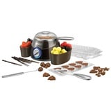 Unold 48667 chokolademaskine 0,25 L Smeltedigel, Fondue Brown/Sølv, Smeltedigel, 0,25 L, Brun, Sølv, Plast, 115 °C, 0,75 m