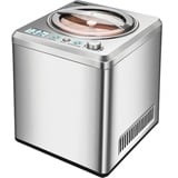 Unold 48872 ismaskine Kompressor ismaskine 2 L 180 W Rustfrit stål børstet rustfrit stål, Kompressor ismaskine, 2 L, 1 skåle, Rustfrit stål, 30 min., LCD