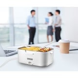 Unold 58850 elektrisk frokostboks 35 W 1,5 L Grå, Hvid Voksen, Lunch-Box Hvid/mørk grå, 1,5 L, Grå, Hvid, Voksen, Rektangulær, Plast, Rustfrit stål, Rustfrit stål