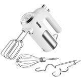 Unold 78710 røremaskine og mikser Håndmixer 450 W Krom, Hvid, Håndmikser Hvid/rustfrit stål, Håndmixer, Krom, Hvid, Slå, Ælte, Mikse, 1,15 m, Plast, Rustfrit stål, 450 W