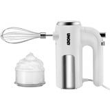 Unold 78710 røremaskine og mikser Håndmixer 450 W Krom, Hvid, Håndmikser Hvid/rustfrit stål, Håndmixer, Krom, Hvid, Slå, Ælte, Mikse, 1,15 m, Plast, Rustfrit stål, 450 W