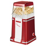 Unold Classic popcornmaskine Rød, Sølv, Hvid 900 W, Popcorn maskine Rød/Hvid, Rød, Sølv, Hvid, 100 g, Plast, Knapper, 0,85 m, CE;REACH;LFBG;ROHS