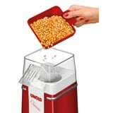 Unold Classic popcornmaskine Rød, Sølv, Hvid 900 W, Popcorn maskine Rød/Hvid, Rød, Sølv, Hvid, 100 g, Plast, Knapper, 0,85 m, CE;REACH;LFBG;ROHS