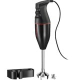 Unold M 100 D Nedsænkning blender 120 W Sort, Stavblender Sort/Rød, Nedsænkning blender, 1,65 m, 120 W, Sort