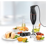 Unold M 100 D Nedsænkning blender Sort, Stavblender Sort/Rød, Nedsænkning blender, 1,65 m, Sort