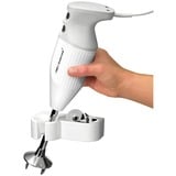 Unold M 122 S 0,6 L Nedsænkning blender 140 W Hvid, Stavblender Hvid/Lys grå, Nedsænkning blender, 0,6 L, 1,6 m, 140 W, Hvid