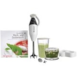 Unold M 160 G Gourmet 0,6 L Nedsænkning blender 160 W Anthracit, Hvid, Stavblender Hvid/antracit, Nedsænkning blender, 0,6 L, 0,6 m, 160 W, Anthracit, Hvid