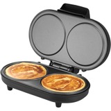 Unold PANCAKE MAKER American pandekage- og crepes-maskine 2 pandekage(r) 1000 W Sort, Rustfrit stål, Pancakemaker børstet rustfrit stål/Sort, 219 mm, 306 mm, 113 mm, 1,6 kg, 1000 W, 220 - 240 V