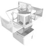 Venta LW25 luftrenser 40 m² 44 dB 8 W Hvid, Luftfugter Hvid/grå, 40 m², 44 dB, 2,1 m², 7 L, Tyskland, Hvid
