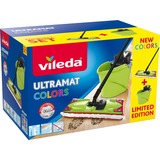 Vileda Broom & Bucket UltraMat Colors, Gulvvasker Grøn/Sort