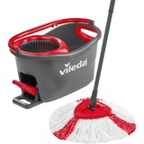 Vileda Easy Wring and Clean Turbo Mop & Bucket Set, Gulvvasker Sort/Rød