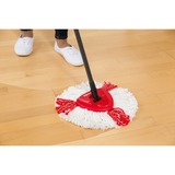 Vileda Easy Wring and Clean Turbo Mop & Bucket Set, Gulvvasker Sort/Rød