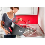 Vileda Easy Wring and Clean Turbo Mop & Bucket Set, Gulvvasker Sort/Rød