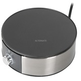 WMF Lono 04.1513.0011 fonduegryde og wok 1,5 L 8 person(er) rustfrit stål/Sort, 8 person(er), 1,5 L, Sort, Krom, Rund, Klar, 1400 W