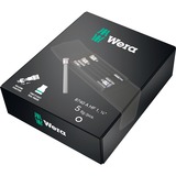 Wera 8740 A HF 1 Sokkel, Topnøgle Sort/Sølv, Sokkel, 1/4", Metric, 5 hoved(er), 4,5,6,7,8 mm, 1/4"