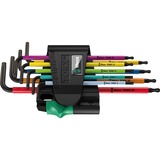 Wera 967 SPKL/9 TORX® BO Vinkelnøglesæt, Skruetrækker Multicolour, BlackLaser