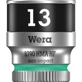 Wera Belt A 1 Topnøglesæt Sort, Topnøglesæt, 1/4", Metric, 9 hoved(er), 4,4.5,5,5.5,6,7,8,10,13 mm, 1/4"