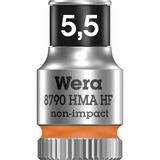 Wera Belt A 1 Topnøglesæt Sort, Topnøglesæt, 1/4", Metric, 9 hoved(er), 4,4.5,5,5.5,6,7,8,10,13 mm, 1/4"