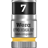 Wera Belt A 1 Topnøglesæt Sort, Topnøglesæt, 1/4", Metric, 9 hoved(er), 4,4.5,5,5.5,6,7,8,10,13 mm, 1/4"