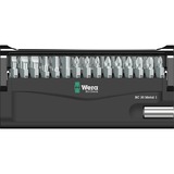 Wera Bit-Check 30 Metal 1, Bit sæt 30 stk, Phillips, Stjerneskruetrækker, Torx, PH 1,PH 2,PH 3, PZ 1,PZ 2,PZ 3, T10,T15,T20,T25,T30,T40, 4,5,6 mm