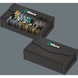 Wera Bit-Safe 61 BiTorsion 1, Bit sæt 61 stk, Hexadecimal (metrisk), Phillips, Stjerneskruetrækker, Åbning, Torx, PH 1,PH 2,PH 3, PZ 1,PZ 2,PZ 3, 1.2,0.8,1 mm, TX10,TX15,TX20,TX25,TX30,TX40