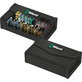 Wera Bit-Safe 61 Universal 1 Topnøglesæt, Bit sæt Sort/Grøn, Topnøglesæt, 1/4", Metric, 61 hoved(er), PH1,PH2,PH3,PZ1,PZ2,PZ3, 2,5 cm