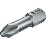 Wera Bit-Safe 61 Universal 1 Topnøglesæt, Bit sæt Sort/Grøn, Topnøglesæt, 1/4", Metric, 61 hoved(er), PH1,PH2,PH3,PZ1,PZ2,PZ3, 2,5 cm