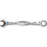 Wera Joker gaffelnøgle og ringskralde 19 mm, Rustfrit stål, Stål, Nichrome, Mat, 30°