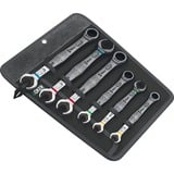 Wera Joker gaffelnøgle og ringskralde 10,13,17,19 mm, Rustfrit stål, Stål, Mat, Tyskland, 6 stk