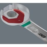Wera Joker gaffelnøgle og ringskralde 10,13,17,19 mm, Rustfrit stål, Stål, Mat, Tyskland, 6 stk