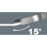 Wera Joker gaffelnøgle og ringskralde 13 mm, 1/4", Rustfrit stål, Stål, Nichrome, Mat