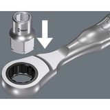 Wera Kraftform Kompakt Zyklop Mini 2 , Værktøjssæt Topnøglesæt, Sort, Krom, Grøn, Skraldehåndtag, 1 stk