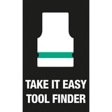 Wera Tool-Check PLUS, Bit sæt Sort, Sort, 39 værktøjer
