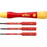 Wiha 43167, Skruetrækker Rød/Gul