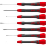 Wiha Finmekaniker-skruetrækker sæt PicoFinish grå/Rød