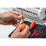 Wiha Skruetrækker med bitholder-sæt SoftFinish electric slimVario, 4 dele Rød/Gul