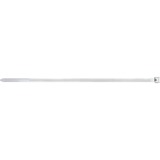 fischer 37582 kabelsamler Stige kabelbinder Nylon Transparent 100 stk, Kabelbindere gennemsigtig, Stige kabelbinder, Nylon, Transparent, -10 - 85 °C, 25 cm, 4,8 mm