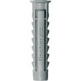 fischer 41648 skrueanker og vægudtag 132 stk Udvidelsesanker, Dyvel Lys grå, Udvidelsesanker, Mursten, Beton, Murerarbejde, Nylon, 132 stk, Kasse