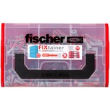 fischer 535968 opbevaringskasse Opbevaringsboks Rektangulær Sort, Rød, Transparent, Dyvel Lys grå/Rød, Opbevaringsboks, Sort, Rød, Transparent, Rektangulær, Monokromatisk