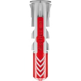 fischer DUOPOWER 5 x 25 LD dyvel 100 stk Plast Rund Lys grå/Rød, Rund, Plast, 2,5 cm, 5 mm, 3,5 cm, 100 stk