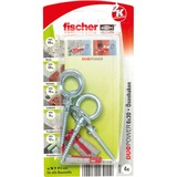 fischer DUOPOWER 6x30 OH K, Dyvel Lys grå/Rød