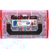fischer FIXtainer 306 150 stk Skrue og vægstiksæt, Dyvel Lys grå/Rød, Skrue og vægstiksæt, Beton, Grå, 150 stk, Kasse