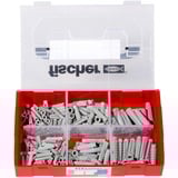 fischer FixTainer SX rawlplade-boks, Dyvel Lys grå