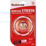 fischer GOW monteringsstrimler, 19 stk., Tape Hvid