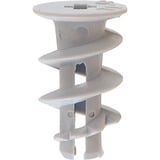 fischer Gipspladeknold GK, dåse, Dyvel Lys grå