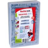 fischer MEISTER-BOX UX/UX R 110 stk Udvidelsesanker, Dyvel Lys grå, Udvidelsesanker, Beton, Metal, Plast, Grå, 110 stk, Kasse