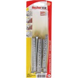 fischer SXRL 10x100 T K, Dyvel Lys grå