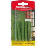 fischer Spredepløk SX GREEN 8x65 K, Dyvel Grøn