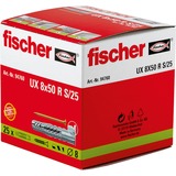 fischer UX 8x50 R S/25, Dyvel Lys grå