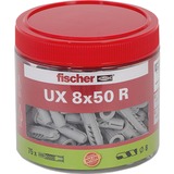 fischer Universalpløk UX 8x50 R, dåse, Dyvel Lys grå